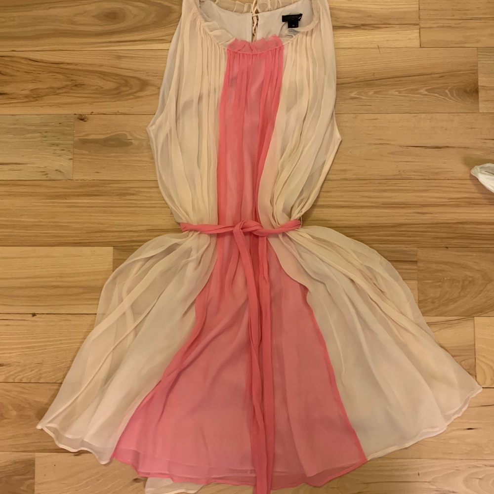 Two Toned Pink and Blush Dress